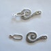 Pewter Bracelet or Necklace Clasps