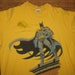 1980's Batman comic book t-shirt, XL, yellow