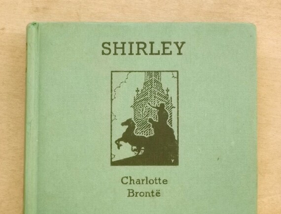 Vintage 1940s book Charlotte Bronte book Shirley by ...