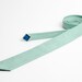 Mens tie, skinny and mint green