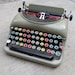 Vintage Typewriter Working Typewriter Remington Typewriter Portable Typewriter Remington Rand 5 with Colored Keys Unique Working Typewriter