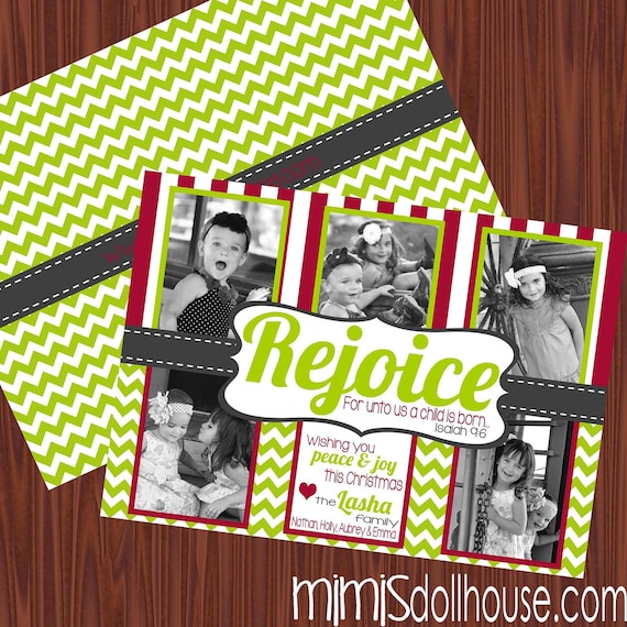 Christmas Cards- Photo Cards-Holiday Cards Printable JPEG Il_570xn