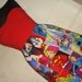 Ladies of DC Comics Mini Skirt with Wonder Woman, Batgirl and Supergirl- High Waisted Ladies - Handmade Ready to ship