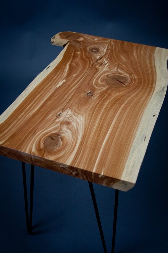 Aromatic Cedar END TABLE Abstract/Natural/Reclaimed by ElpisWorks