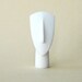 Greek Abstract Figurine Detail in White Marble