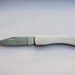 Stainless Steel Slim Pocket Knife - Hand Engraved