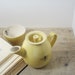 12 oz. Porcelain Yellow Bee Teapot