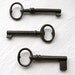French Vintage Keys, Antique Keys, Three Small French Keys, French Keys for Home Decor, 'There's Something about French Keys'