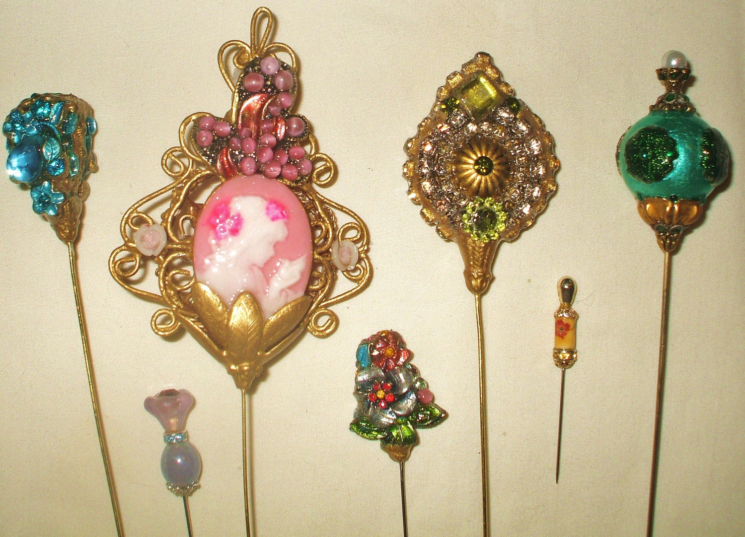 Merdia Created Crystal Brooches for Women Fancy Vintage 