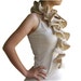 Ruffled Scarf in Glittered Beige - Ruffle Fall Winter Knit Fashion - Women Teens Accessories - Neutral - Scarflette