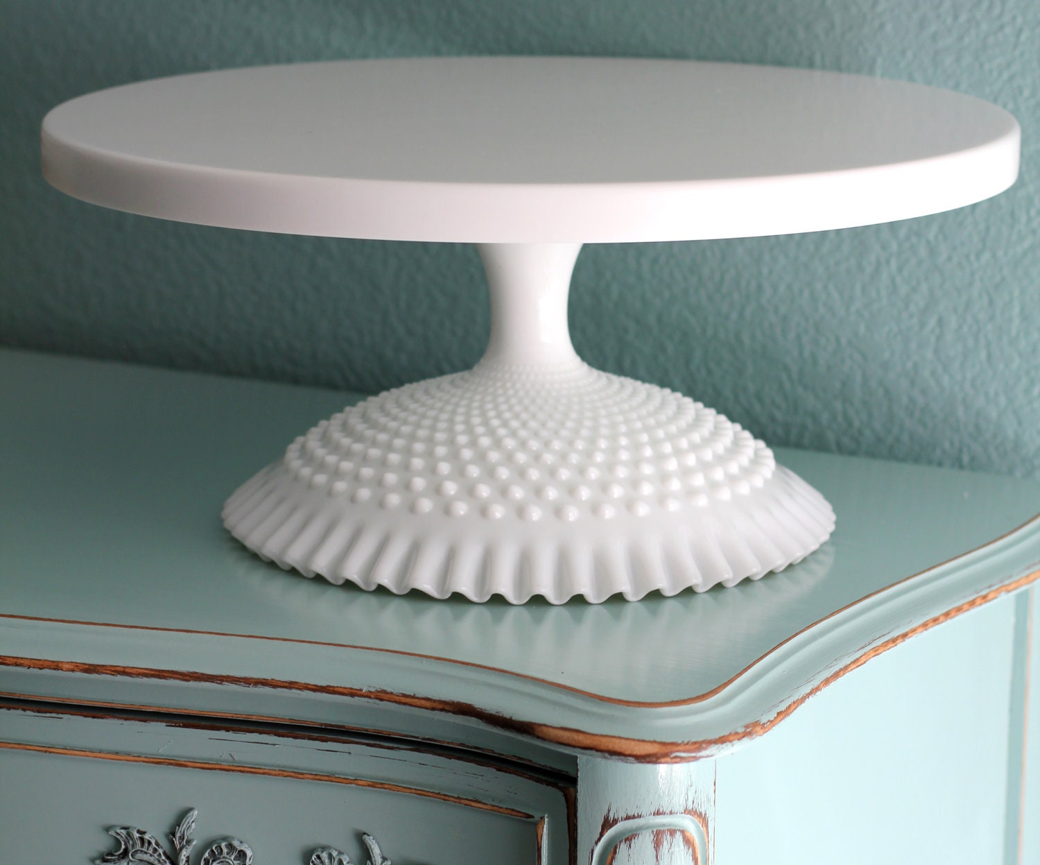  18  Wedding  Cake  Stand  White Cake  Pedestal  by TheRocheStudio