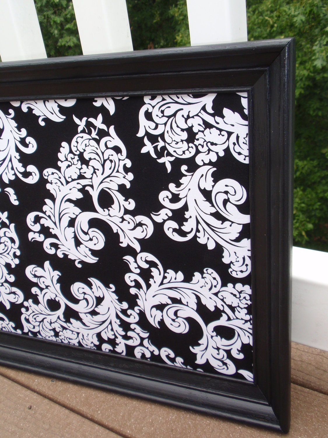 Framed Bulletin Board Makeup Board Wedding