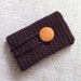 Crochet IPhone Case With Button, Cell Phone Pouch, Usa Seller