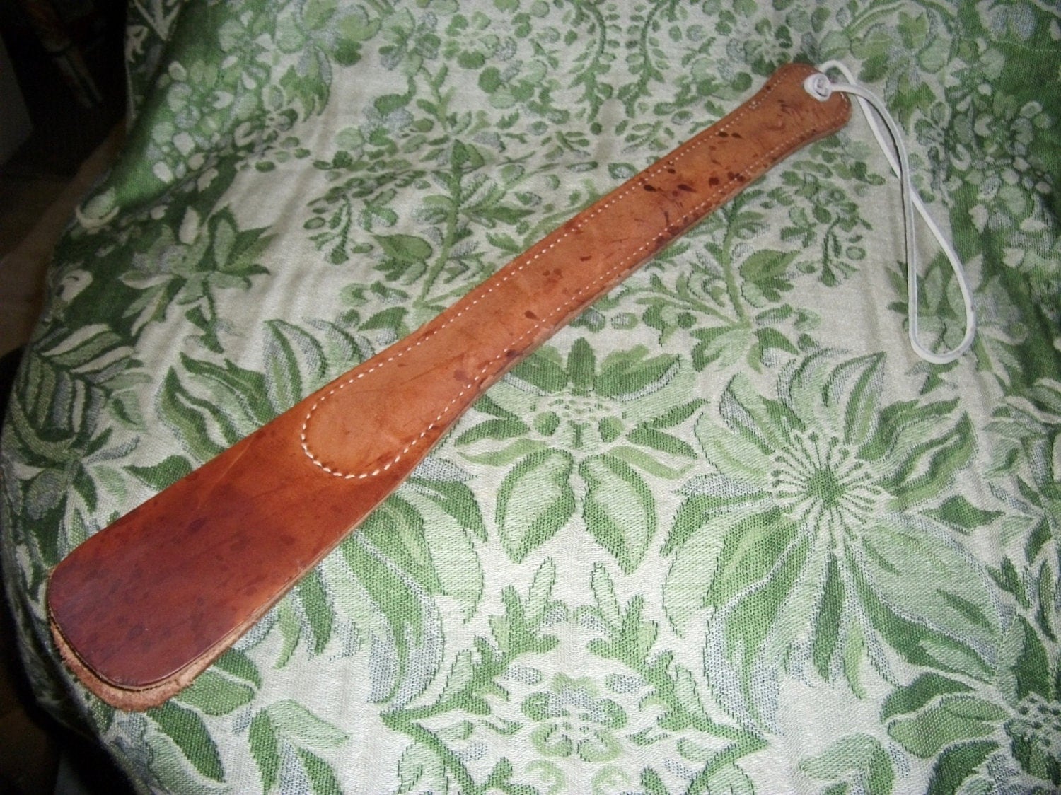 Vintage Leather Slap Stick cosh truncheon whip with Wrist