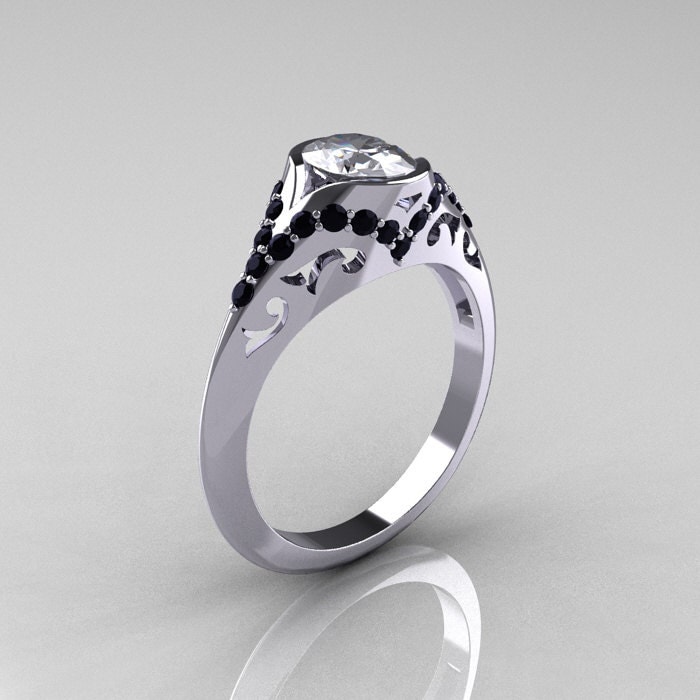 Gallery Iridium Wedding Ring
