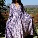 Purple Passion Gorgeous Fabric One of a Kind Vintage Indian Cotton Circa 1960s 1970s