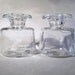 Dansk IHQ Candle Holders, Clear Glass, Jens Quistgaard Design, France