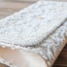 Antique White/cream vintage beaded clutch purse--bridal, wedding