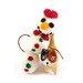 Winter Snowman Wool Catnip Cat Toy