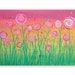 Abstract Flower Painting - Rainbow Colours