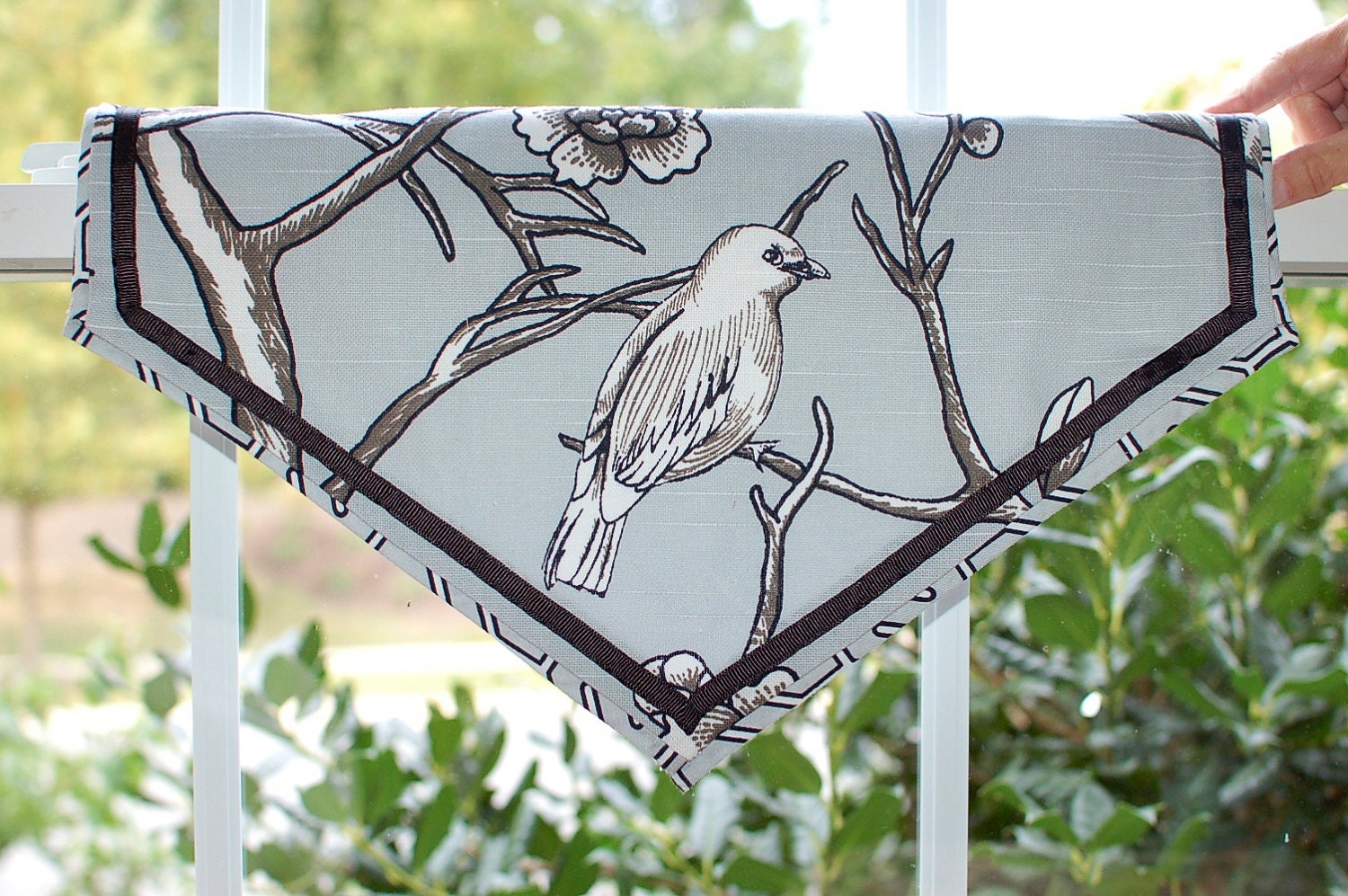 Small Custom Window Covering Topper