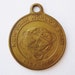 Vintage 1964 New York World's Fair Unisphere Gold Souvenir Coin Token Keychain Fob