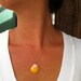 Simple Sunrise Shell Necklace