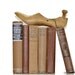 Vintage 6 Book Collection Fall brown beige Interior Design Vintage Book decor