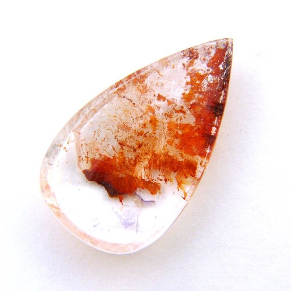 Reserved Blood Quartz Designer Cabochon by BrightStarGemstones