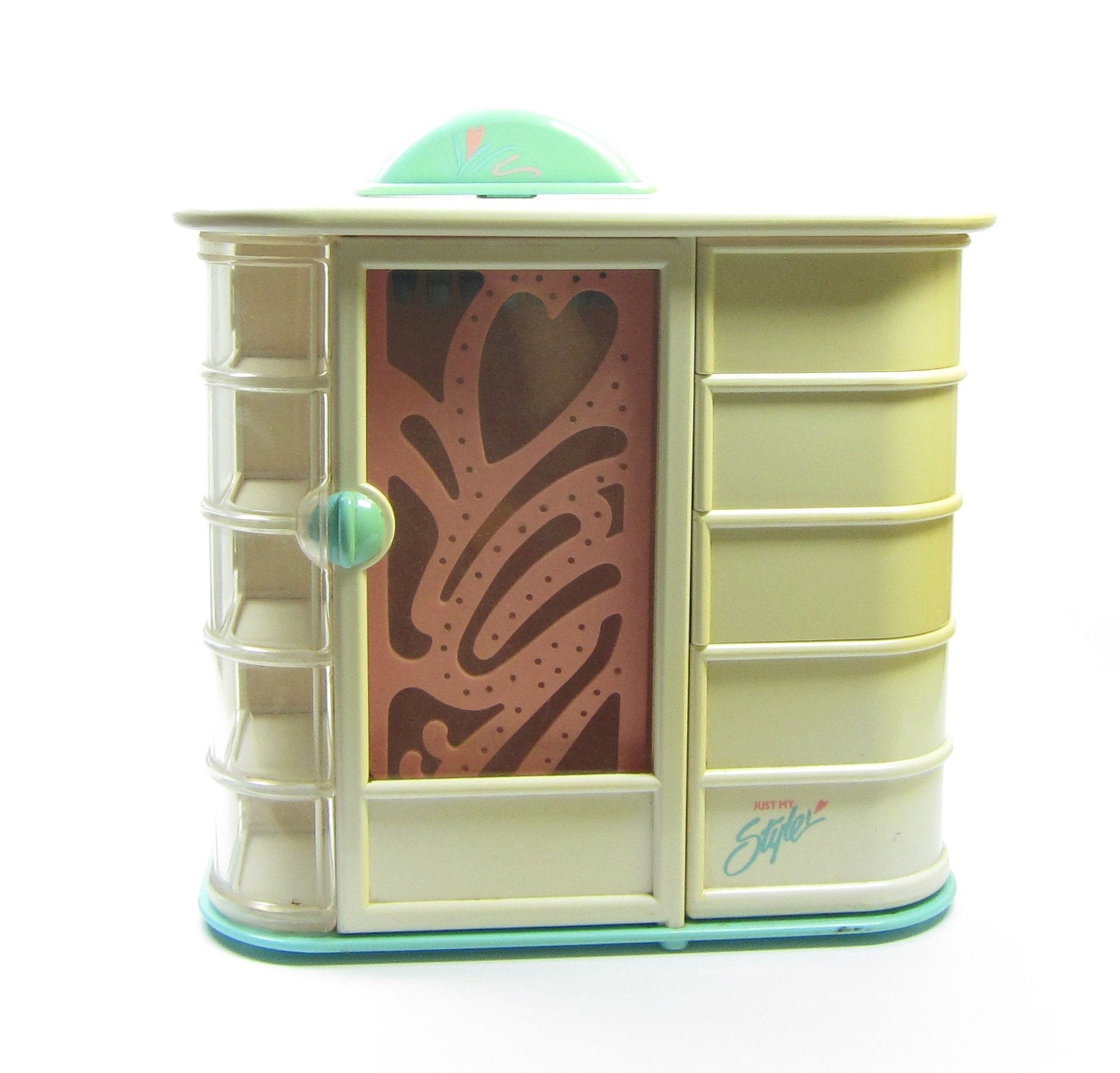 Jewelry Box Fisher Price 1989 Just My Style Girl's Plastic