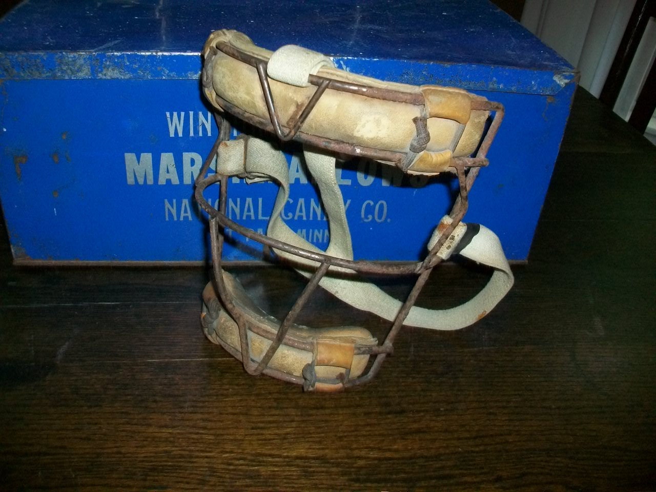 Vintage Catcher's Mask Baseball Equipment 1940s