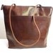 70's Oxblood Oversized Handbag