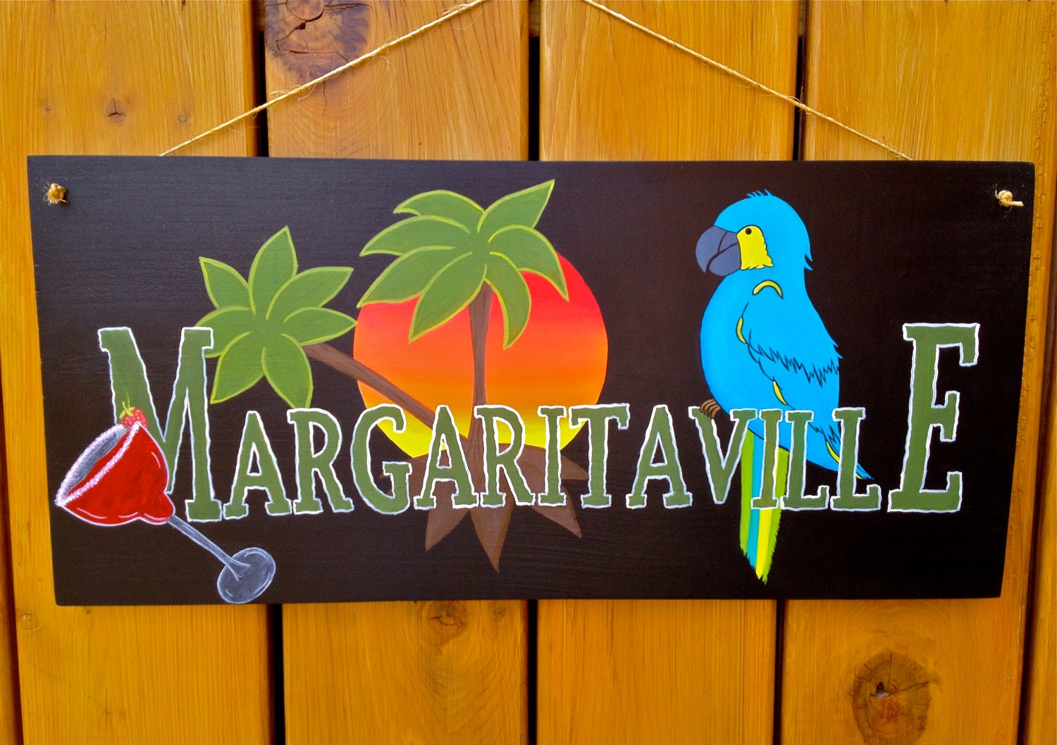 Margaritaville Sign by AChristmasCarol on Etsy