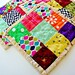 Coasters - Quilted Coasters- Modern Colorful Coasters