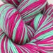 Self Striping Sock Yarn, Superwash Merino and Nylon Fingering Weight, in "Zoe"