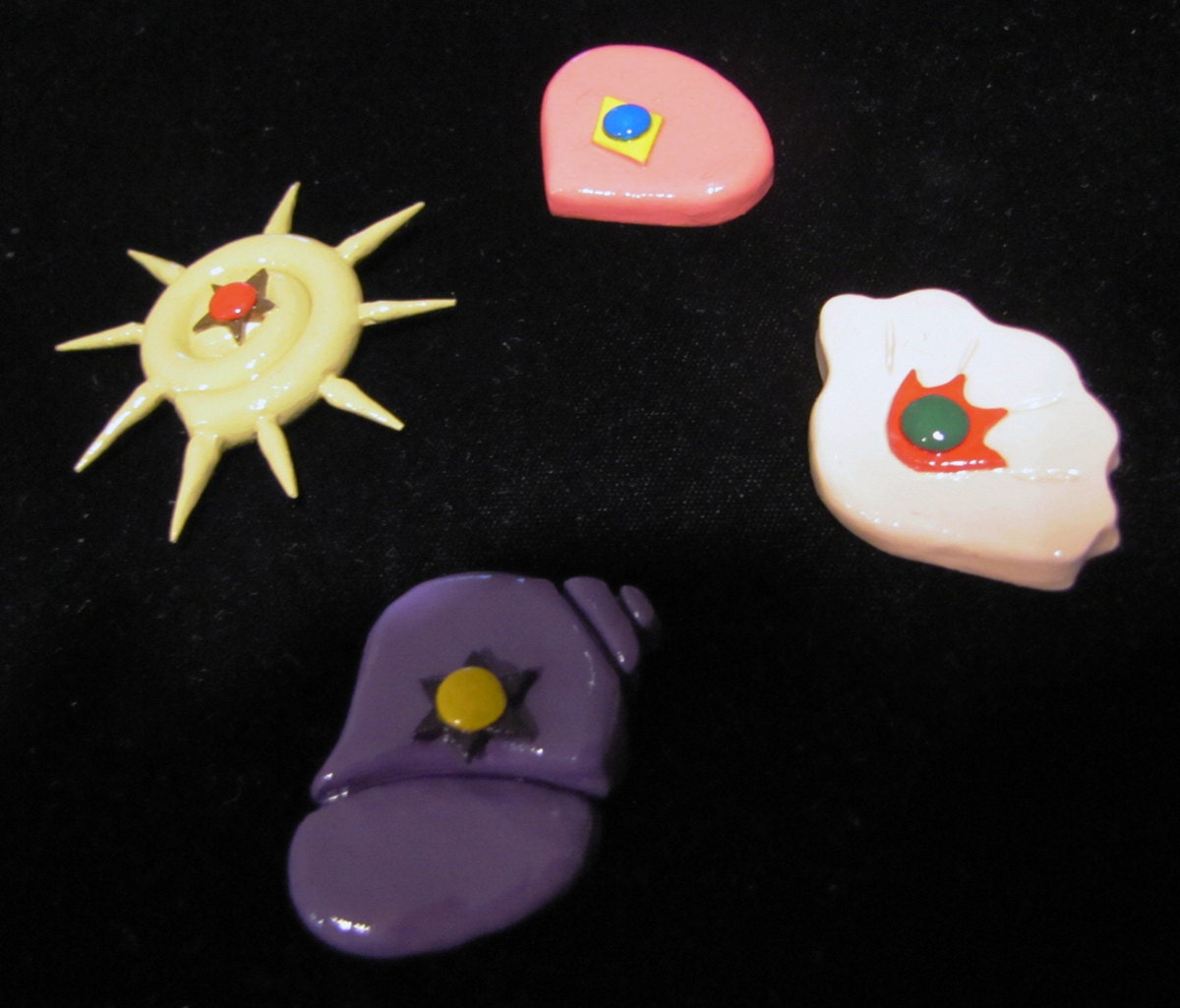 Pokemon Orange League Badges Set