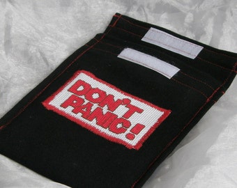Don't Panic Kindle Cover - Black
