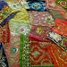 Sari borders, Sari Scraps, Vintage Sari's, 20 pieces