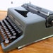Royal Typewriter Quiet DeLuxe Glass Keys Vintage Industrial