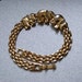 Vintage Elephant Bracelet with Rhinestones