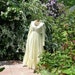 Vintage 1970's GUNNE SAX Lace Dress Ivory Lace Romantic Victorian Wedding Gown Steampunk Corset Bodice
