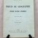Old french atlas book dated approx 1920s