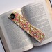 Bookmark, Fabric Bookmark, Bohemian Book Mark