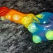 apprentice rainbow piece with slime dots