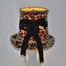 Leopard Lamp Shade Shabby Chic Velour Medium Small, Swinging Sixties