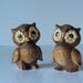 Salt And Pepper Shakers Josef Originals Vintage Owl Salt And Pepper Shakers