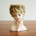 Vintage Lefton Lady Head Vase