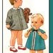 McCalls 7586 Vintage 60s Infants Three Panel DRESS with BLOOMER panties Sewing Pattern Size 6 months Breast 19