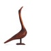Mid Century Modern Wooden Bird Figurine- Home Decor - Hand Carved