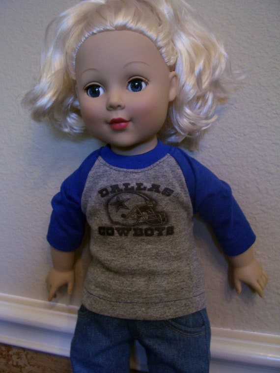 Dallas Cowboys American Girl 18 Doll Clothes Cheer Outfit ...